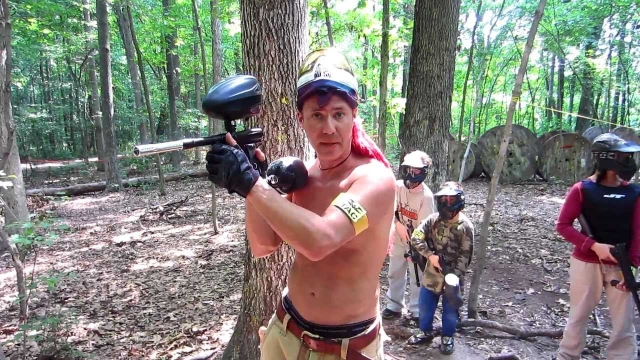  Paintball com a família